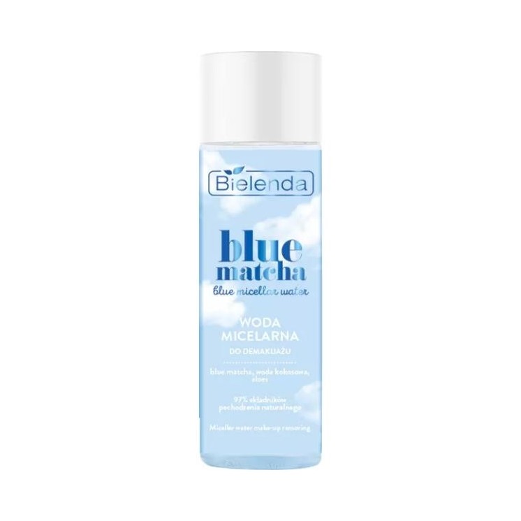 Bielenda Blue Matcha Micellar water for makeup removal