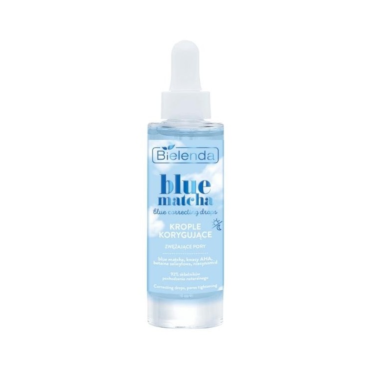 Bielenda Blue Matcha Correcting drops that narrow pores