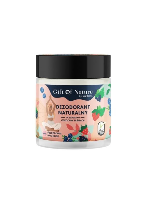 Gift of Nature Natuurlijke deodorant in creme Bosvruchten 75 ml