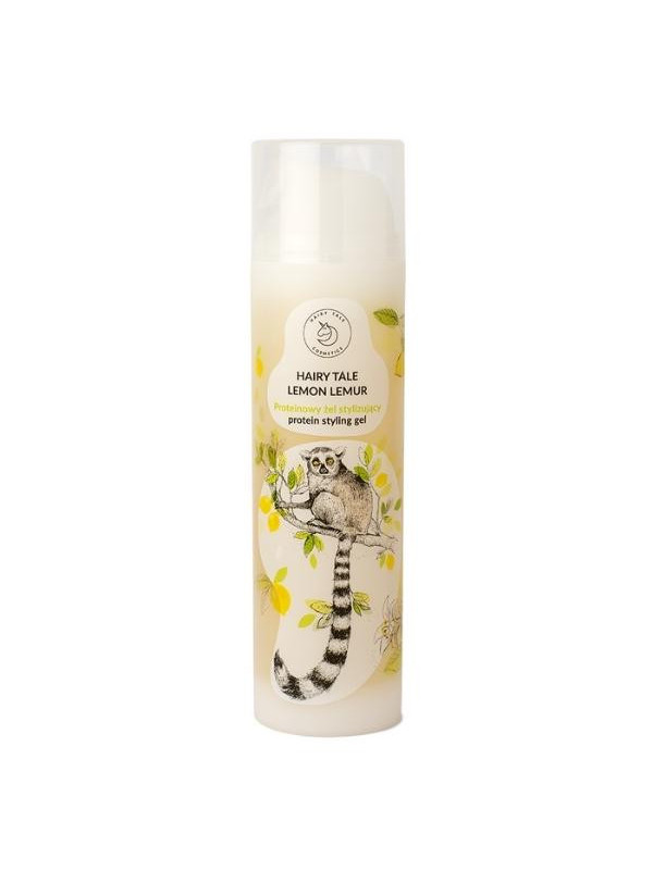 Hairy Tale Cosmetics Lemon Lemur Protein Gel for styling waves and curls