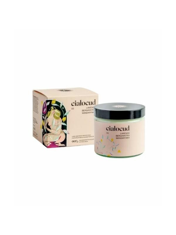 Ciałocud Lavendel, Bergamot en Mandarijn Lichaamsmousse 160 g