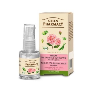 Green Pharmacy Liquid silk serum for brittle ends 30 ml