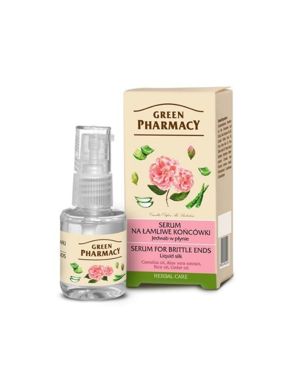 Green Pharmacy Vloeibaar serum voor broze punten 30 ml