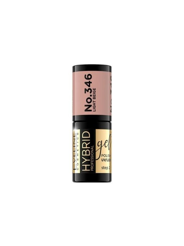 Eveline Hybrid Professional Hybrid varnish /346/ Light Beige 5 ml