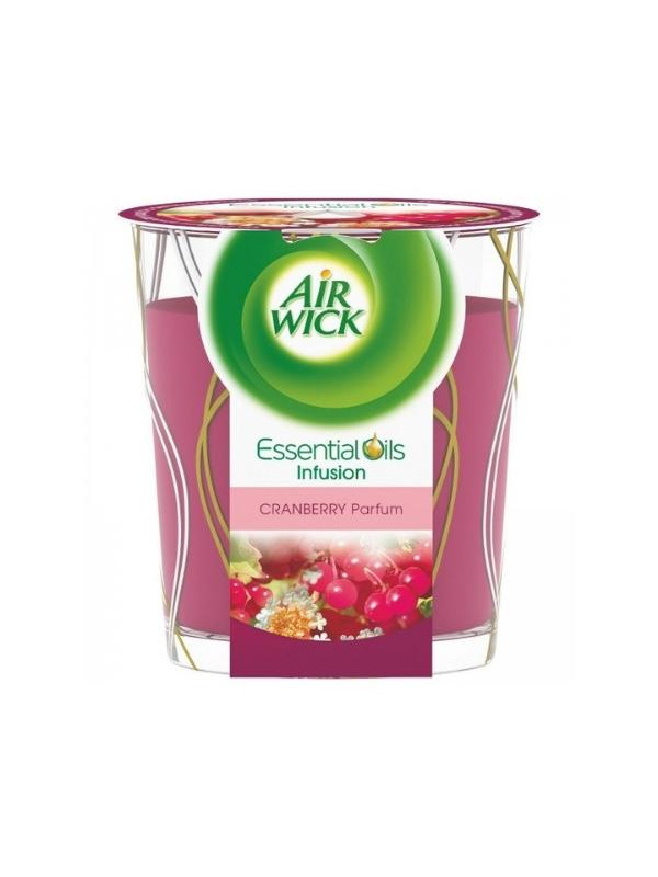 Airwick Cranberry Parfum geurkaars 105 gr