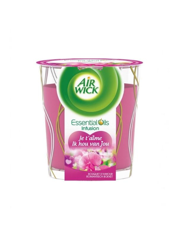 Airwick Pink Sweet Pea geurkaars 105 gr