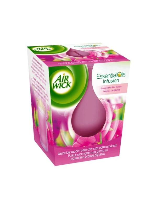 Airwick Geurkaars Fuchsia en Sweet Flowers 105 gr