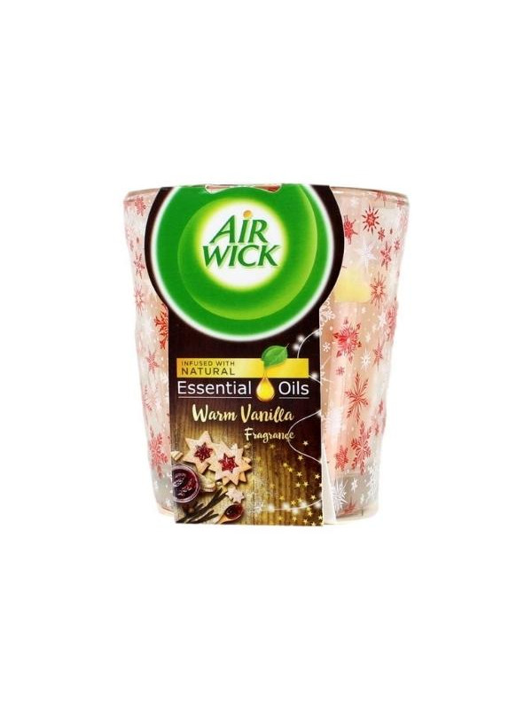 Airwick Warm Vanilla geurkaars 105 gr