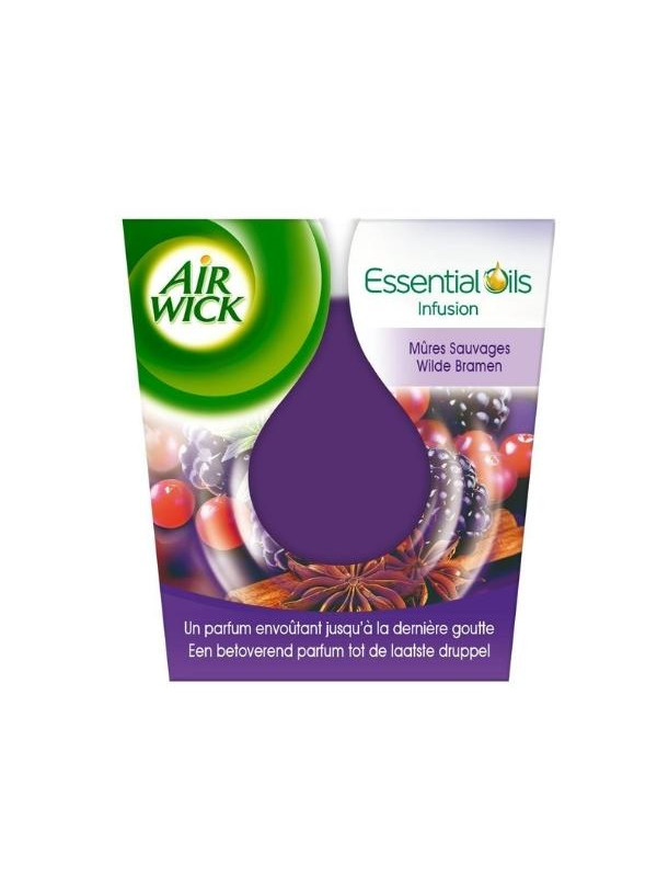 Airwick Wilde Bramen geurkaars 105 gr