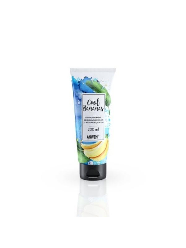 Anwen Cool Bananas banana Cooling mask for brown hair 200 ml