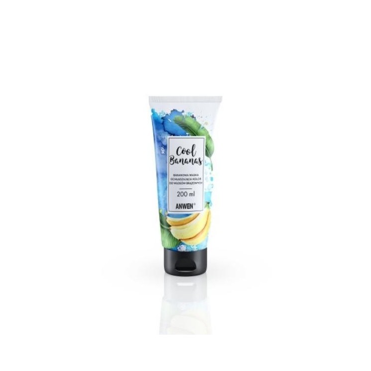 Anwen Cool Bananas banana Cooling mask for brown hair 200 ml