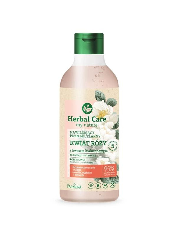 Farmona Herbal Care hydraterend micellair water Rose Flower met hyaluronzuur