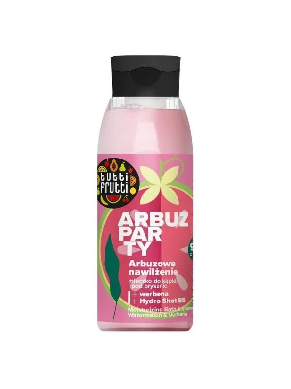 Farmona Tutti Frutti Watermeloen Party Hydraterende Bad- en Douchemelk Watermeloen en Verbena + Hydro Shot B5 400 ml