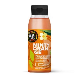 Farmona Tutti Frutti Minty Orange revitalizing Bath and Shower Oil Orange and Mint + Energy Shot C 400