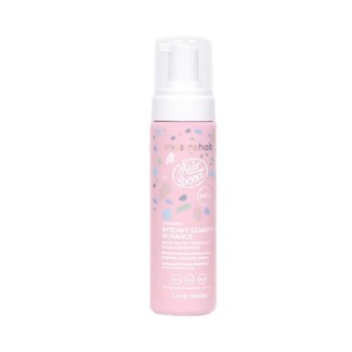 HairBoom Rice Rehab ultralight Rice Foam Shampoo droog en beschadigd haar elke porositeit Wrażliwy Wielbiciel