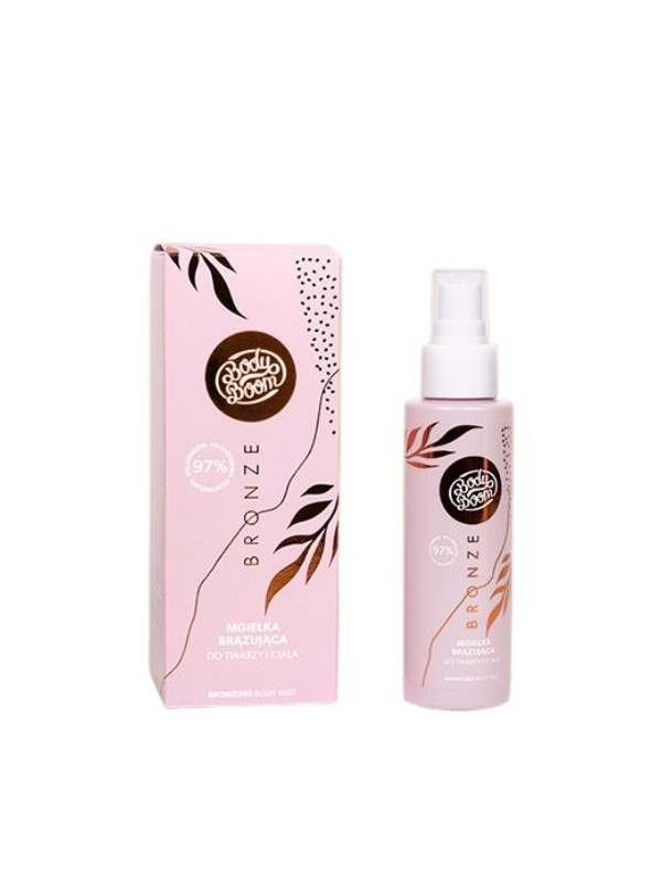 BodyBoom Bronze Złocista Bogini face and body bronzing mist