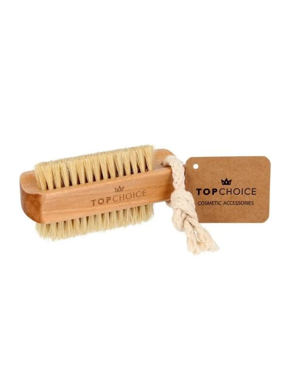 Top Choice double-sided brush for cleaning hands and nails