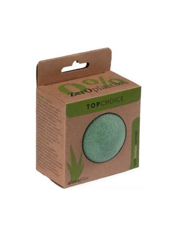 Top Choice Soft Konjac face sponge 1 piece