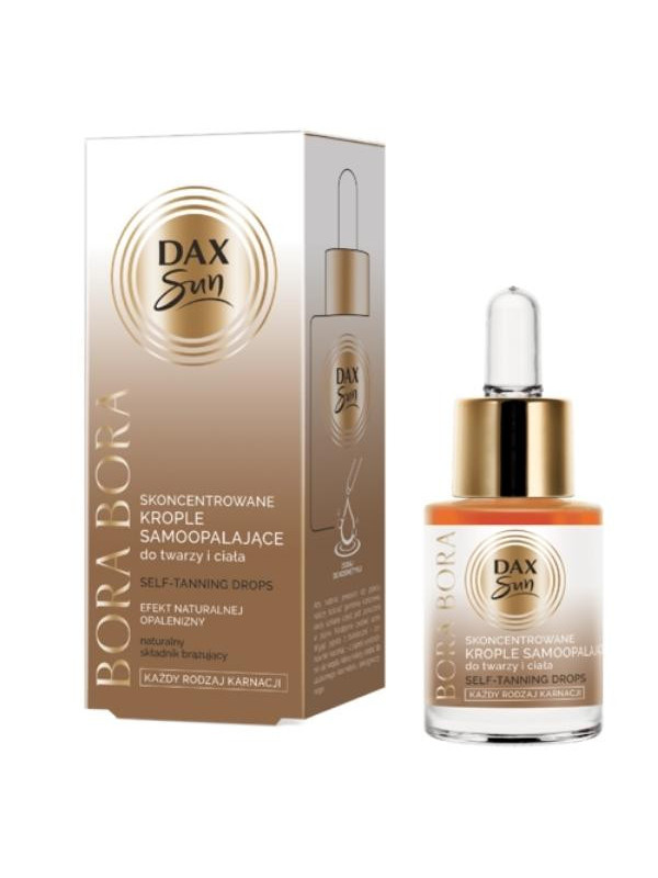 Dax Sun Bora Bora concentrated Self-tanning drops for face and body