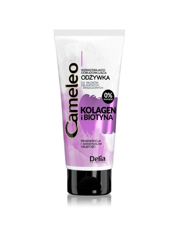 Delia Cameleo Conditioner for delicate and damaged hair Collagen and Biotyna