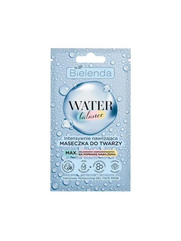 Bielenda Water Balance Intensively Moisturizing Face Mask 7 g