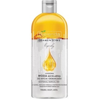 Bielenda Diamentowe Lipidy Micellar water for washing and makeup removal