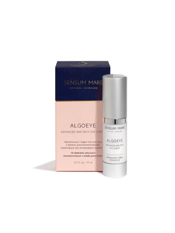 Sensum Mare Algoeye advanced and rich eye cream with anti-wrinkle effect