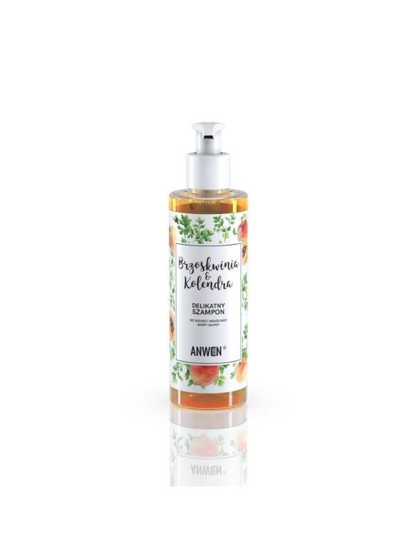 Anwen Shampoo voor droge en gevoelige hoofdhuid Perzik en Koriander 200 ml