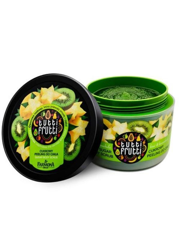 Farmona Tutti Frutti Sugar Body peeling Kiwi & Carambola 175 g