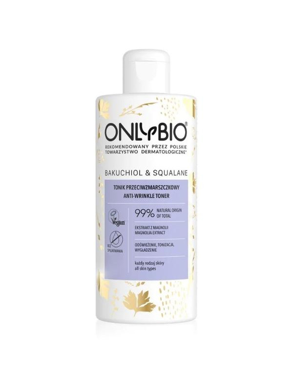 ONLYBIO Bakuchiol&Skwalan Anti-rimpel Toner 300 ml