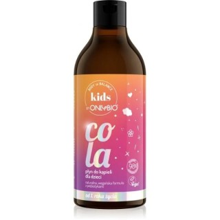 ONLYBIO Kids Cola bubbelbad voor kinderen 400 ml