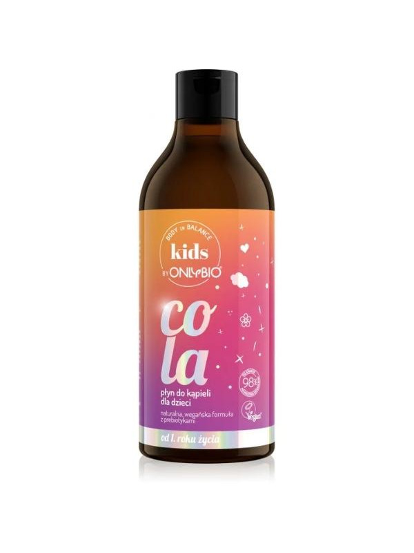 ONLYBIO Kids Cola bubbelbad voor kinderen 400 ml