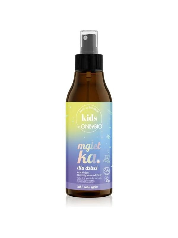 ONLYBIO Hair in Balance Kids Mist voor kinderen die het kammen van haar vergemakkelijkt