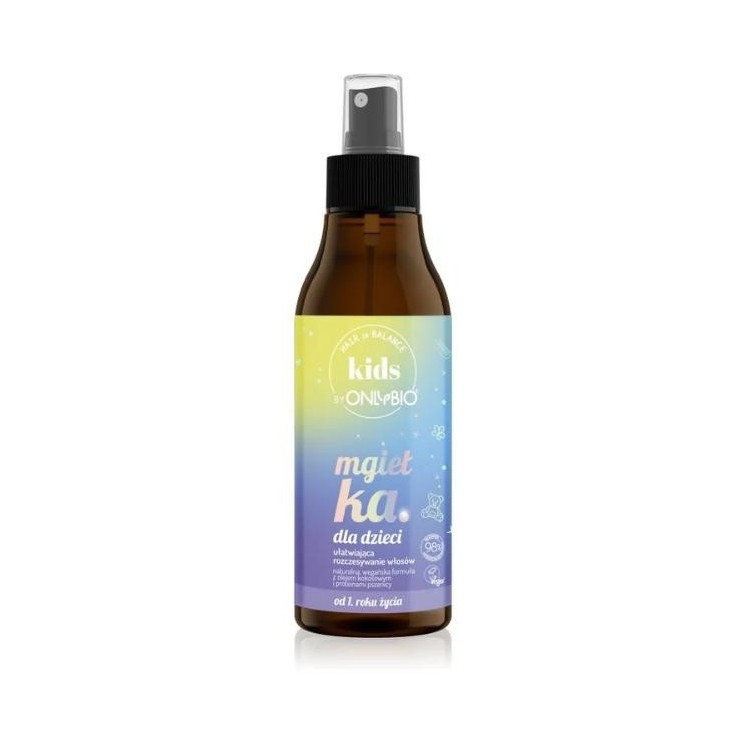 ONLYBIO Hair in Balance Kids Mist voor kinderen die het kammen van haar vergemakkelijkt