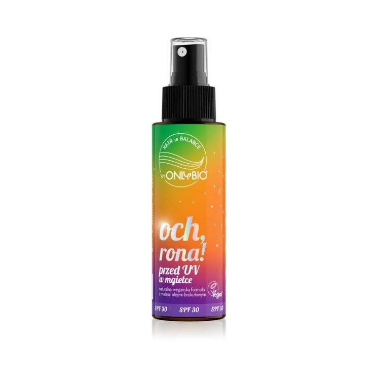 ONLYBIO Hair in Balance UV Protection Mist protects your hair