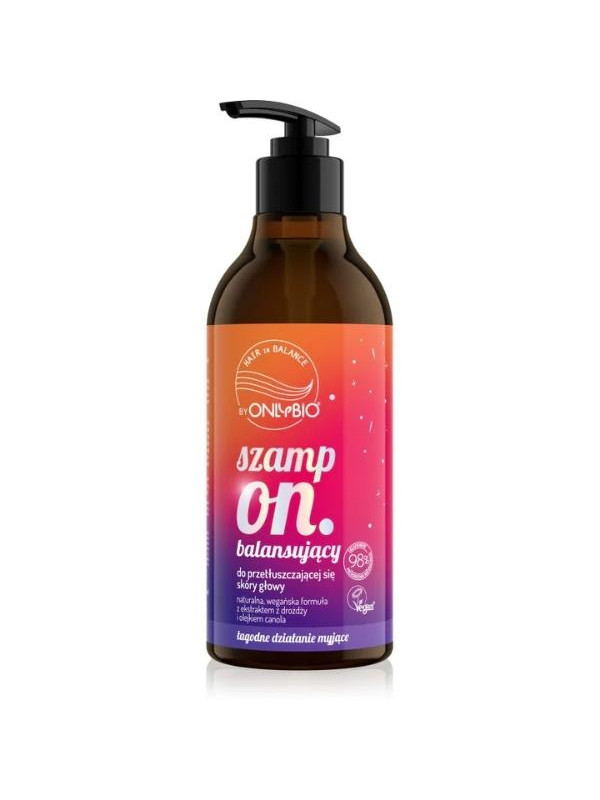 ONLYBIO Hair in Balance Evenwichtige shampoo voor de vette hoofdhuid