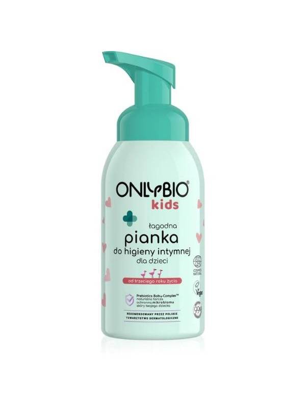 ONLYBIO Kids Foam for intimate hygiene for children from the age of three