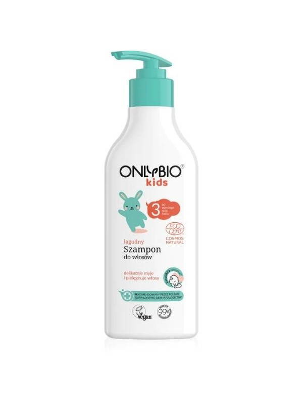 ONLYBIO Kids Milde Shampoo voor haar vanaf drie jaar 300 ml