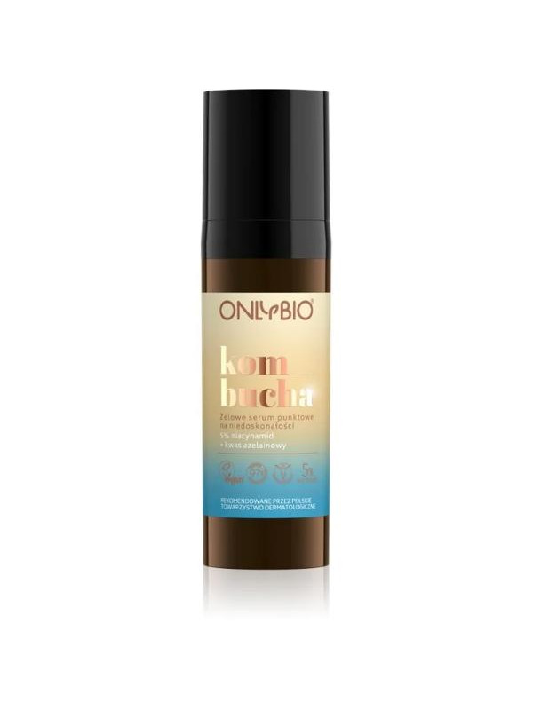 ONLYBIO Kombucha-gelspotserum voor onvolkomenheden