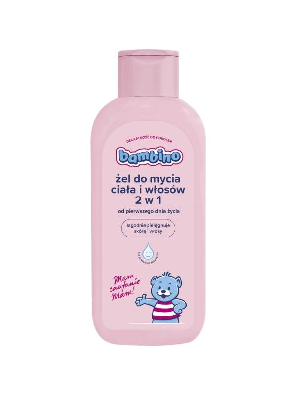 Bambino Lichaams- en haarwasgel voor kinderen en baby's 400 ml