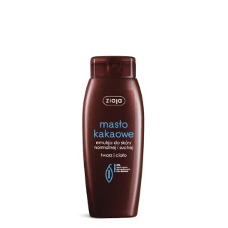 Ziaja Kakaobutter-Emulsion für normale und trockene Haut, Gesicht und Körper, 200 ml