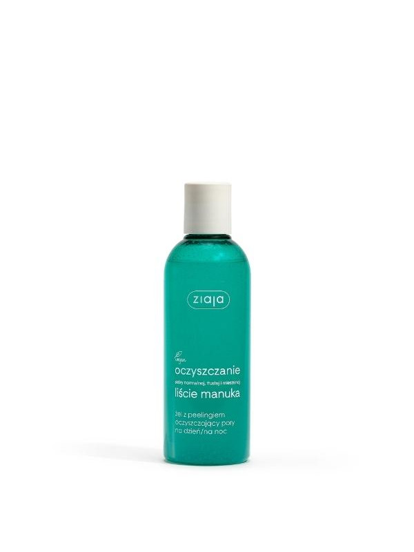 Ziaja Cleansing Gel met peeling voor reiniging poriën dag/nacht 200 ml