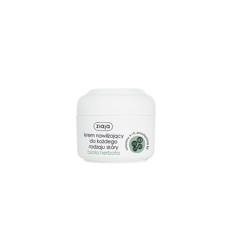 Ziaja Moisturizing face cream for all skin types white tea 50 ml