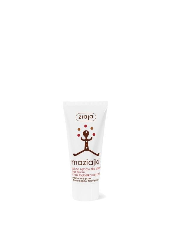 Ziaja Maziajki Tooth gel without fluoride Bubble Cola 50 ml