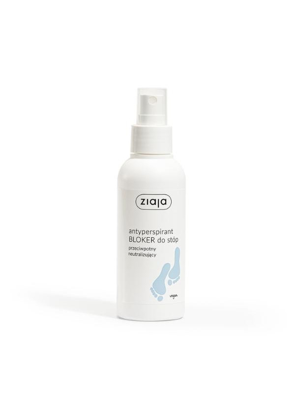 Ziaja Anti-transpirant Voetblokker anti-transpirant neutraliserend 100 ml