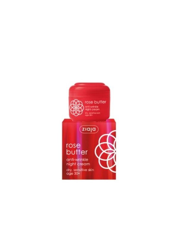 Ziaja Rose Anti-rimpel nacht gezichtscreme 50 ml