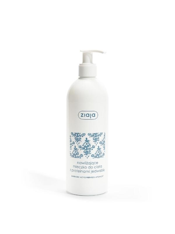 Ziaja Zijde hydraterende Bodymilk met Zijdeproteïnen 400 ml