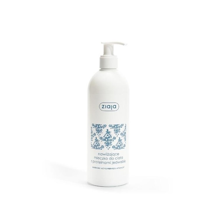 Ziaja Zijde hydraterende Bodymilk met Zijdeproteïnen 400 ml