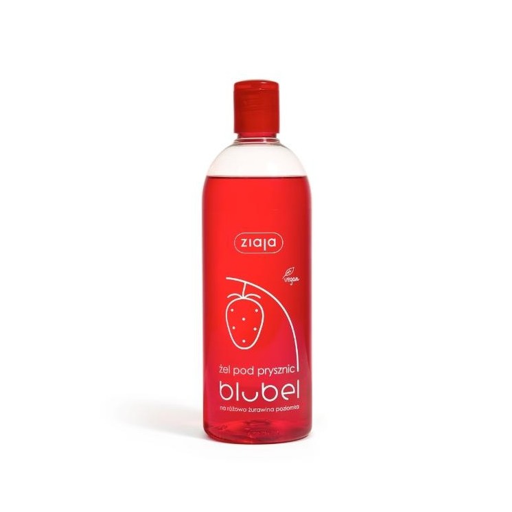 Ziaja Blubel Aardbei Cranberry Douchegel 500 ml