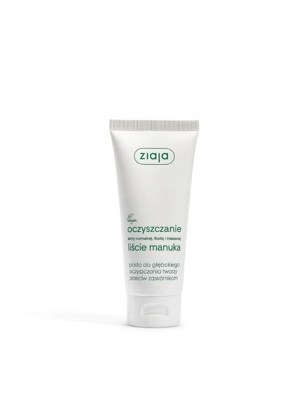 Ziaja Cleansing Paste voor diepe gezichtsreiniging tegen mee-eters 75 ml